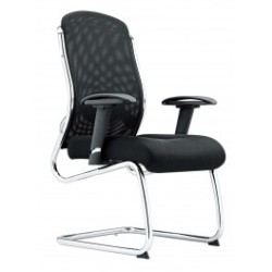 SILLA DE VISITA CROMA